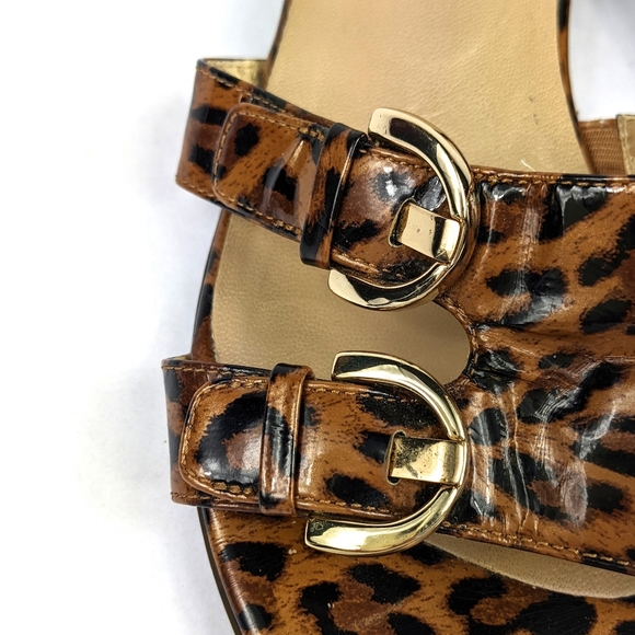 STUART WEITZMAN Leopard Sandal Size 9 - Picture 5 of 7